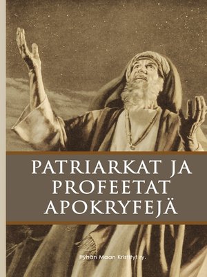 cover image of Patriarkat ja profeetat